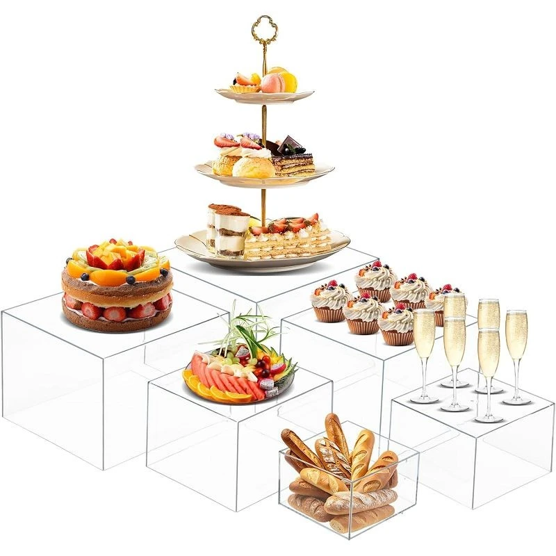 5 Sided Clear Acrylic Box suppliers